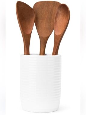 NAMBE x Tom Papa Breaking Bread
Canister with Acacia Wood Utensils -
